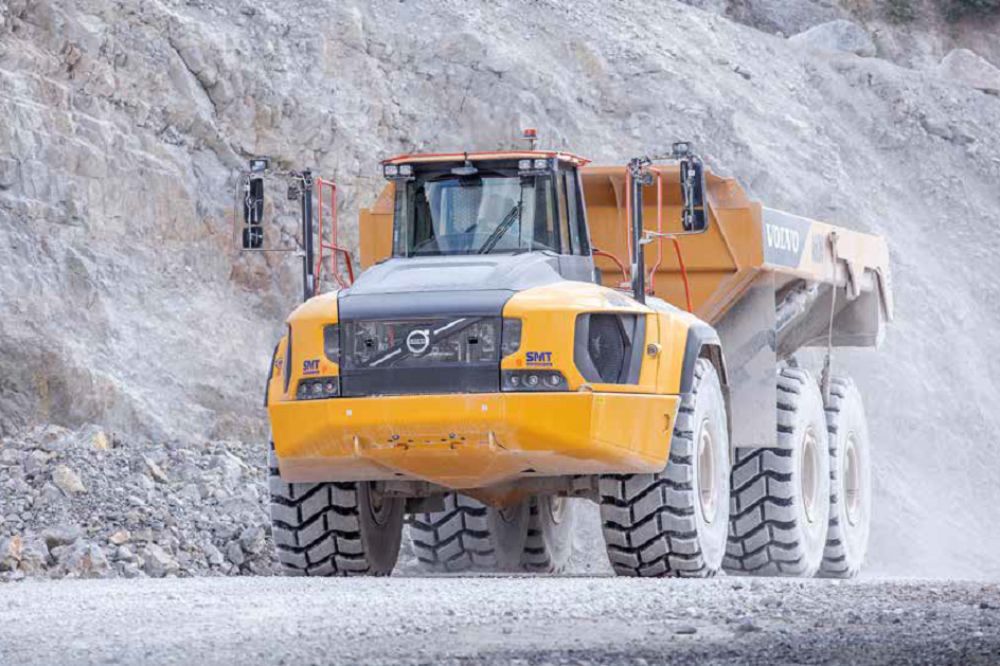 TR - Tombereaux articules Volvo plus de 60 ans d’activité au niveau mondial